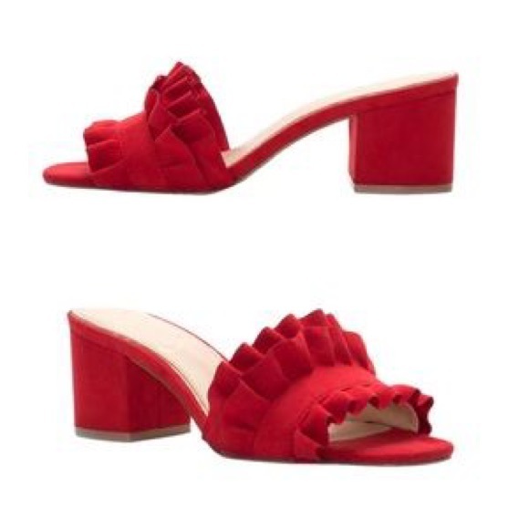 Jessica Simpson Shoes - 🌸 HOST PICK Jessica Simpson Red Heeled Sandal